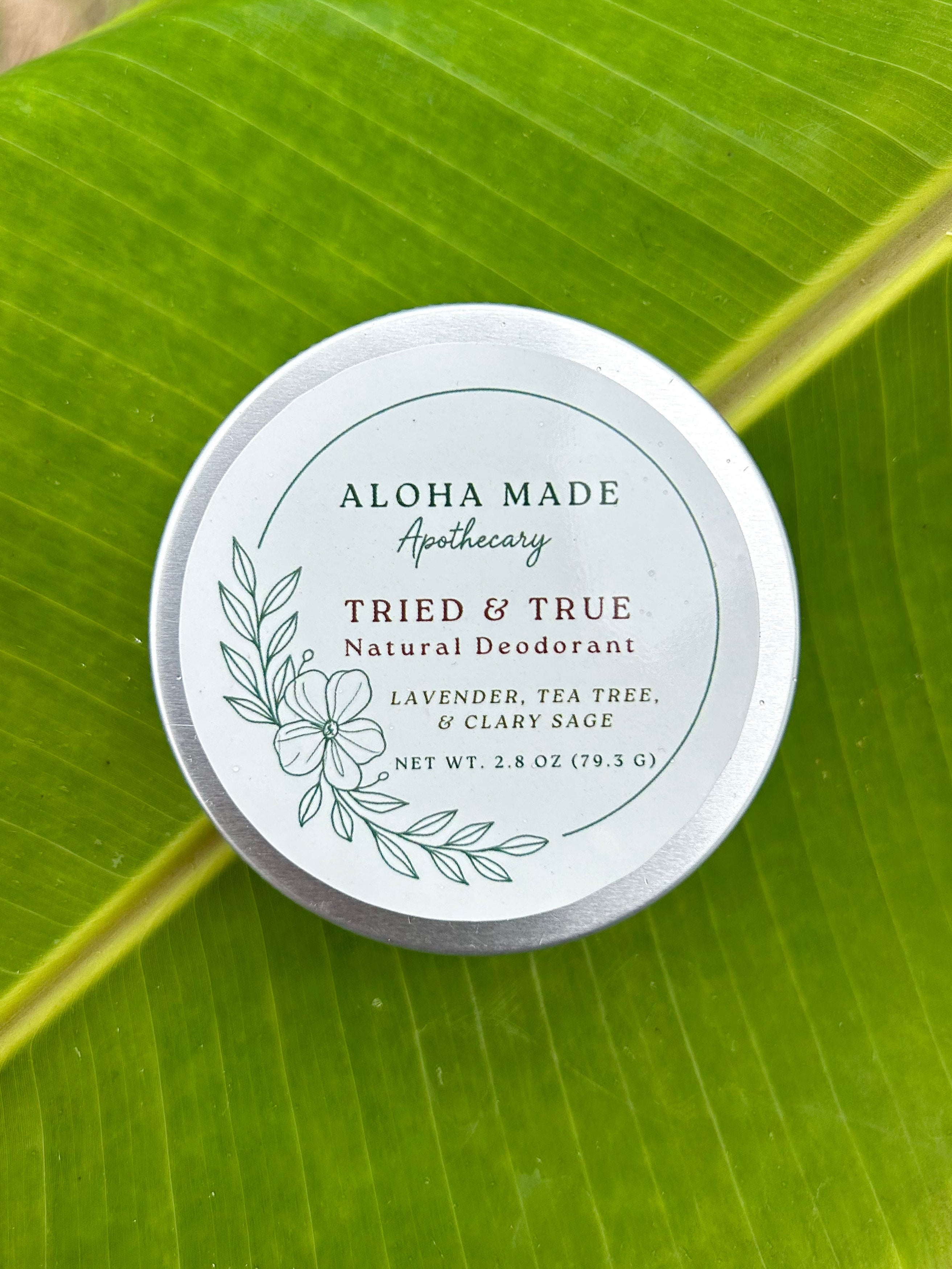 Tried & True Lavender Rosemary Sage Natural Deodorant